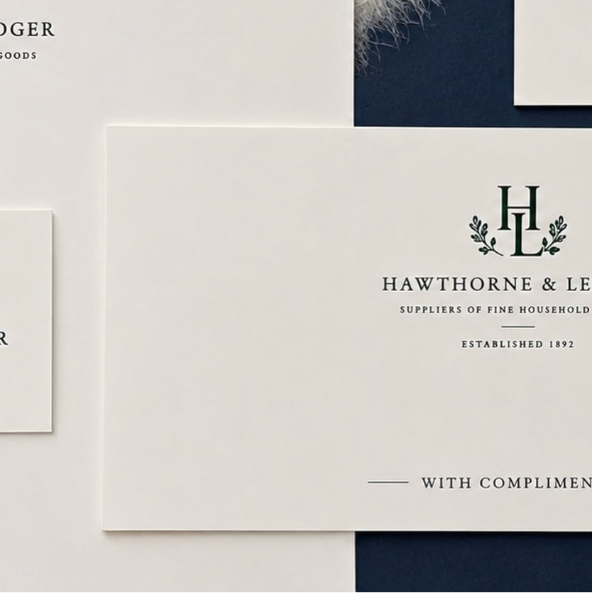 Business Set with Envelopes
