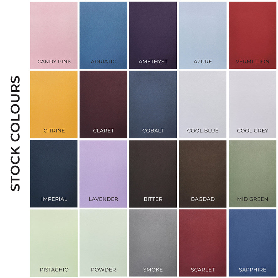 Coloured Invitation with Envelopes