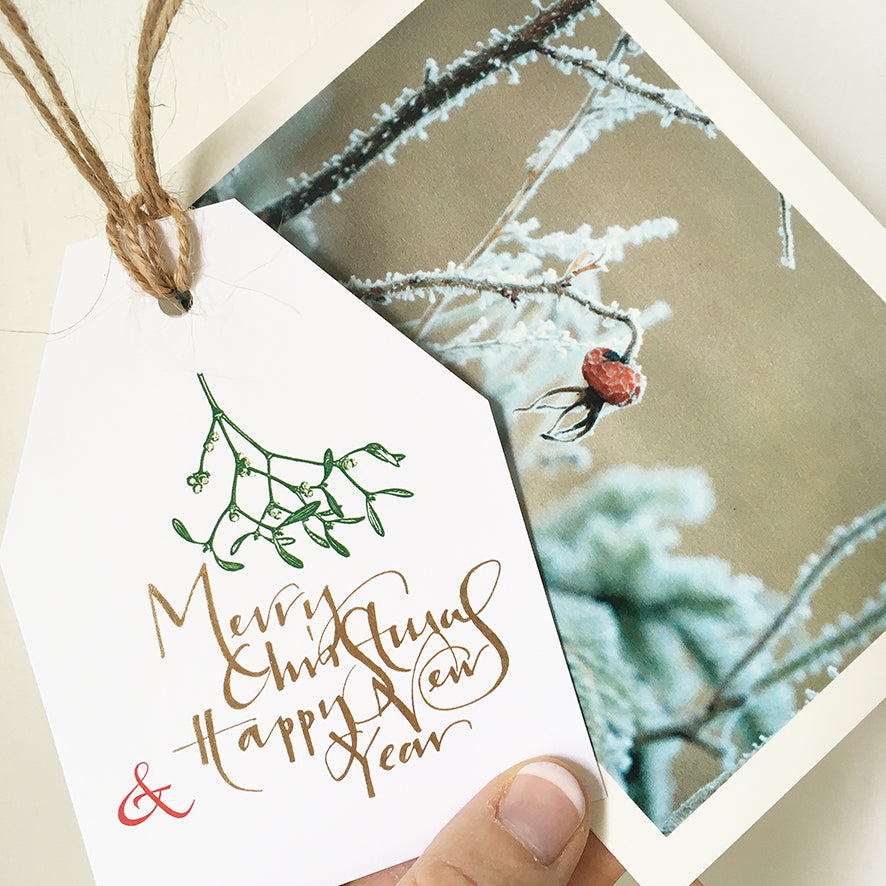 Photo Christmas Card with Envelopes
