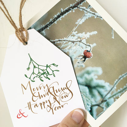 Photo Christmas Card with Envelopes