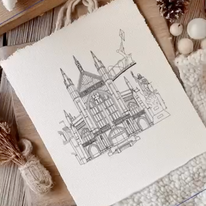 Photo Christmas Card with Envelopes