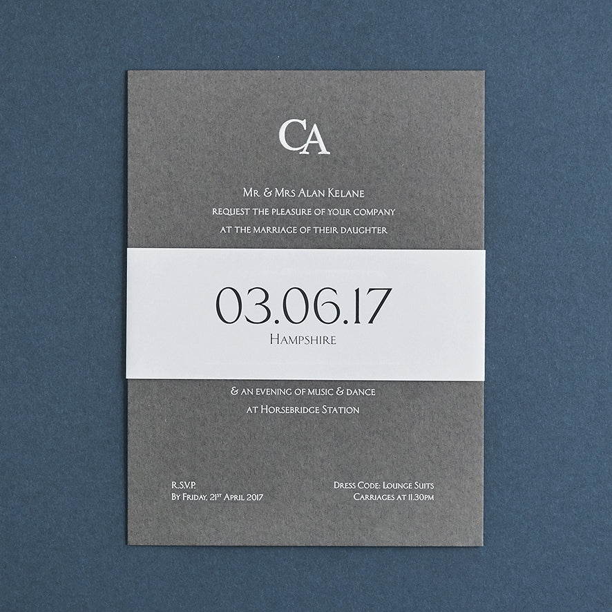 Coloured Invitation with Envelopes