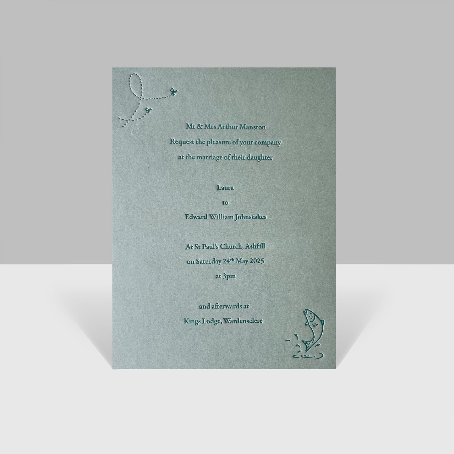 Coloured Invitation with Envelopes