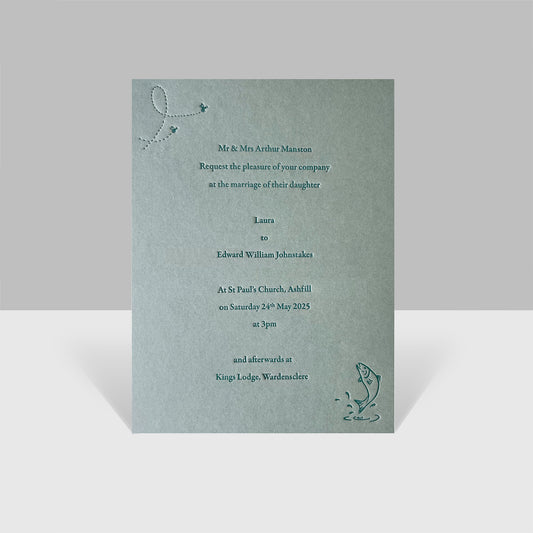 Coloured Invitation with Envelopes