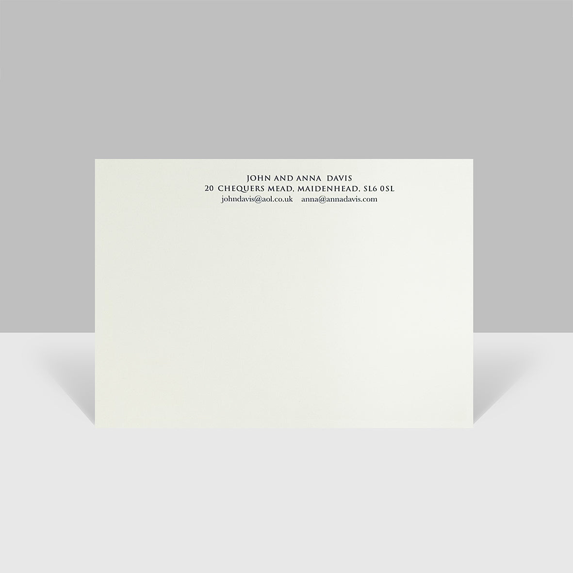 Quick Correspondence Cards with Envelopes