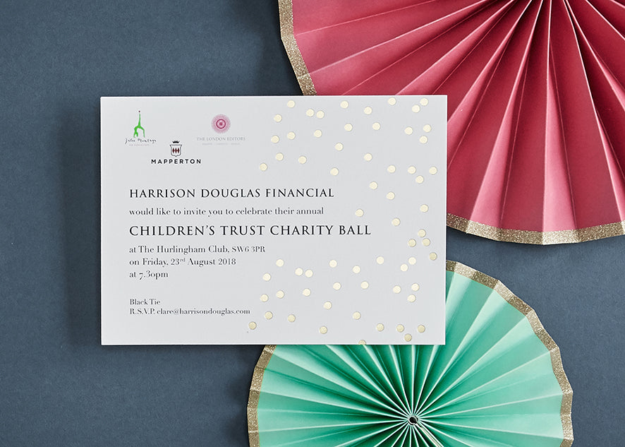 Events Invitation with Envelopes