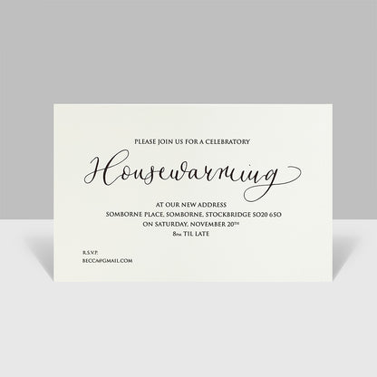Petite Invitation with Matching Envelopes