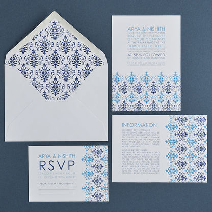 Invitation Set with Matching Envelopes