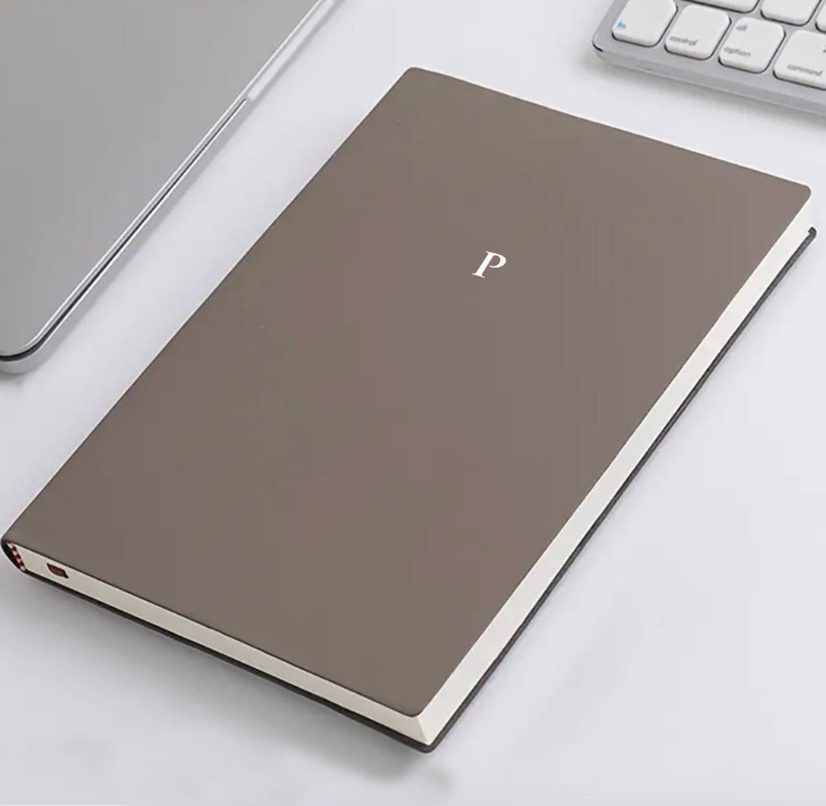 Soft Notebook with Initial