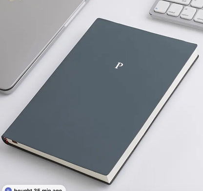 Soft Notebook with Initial