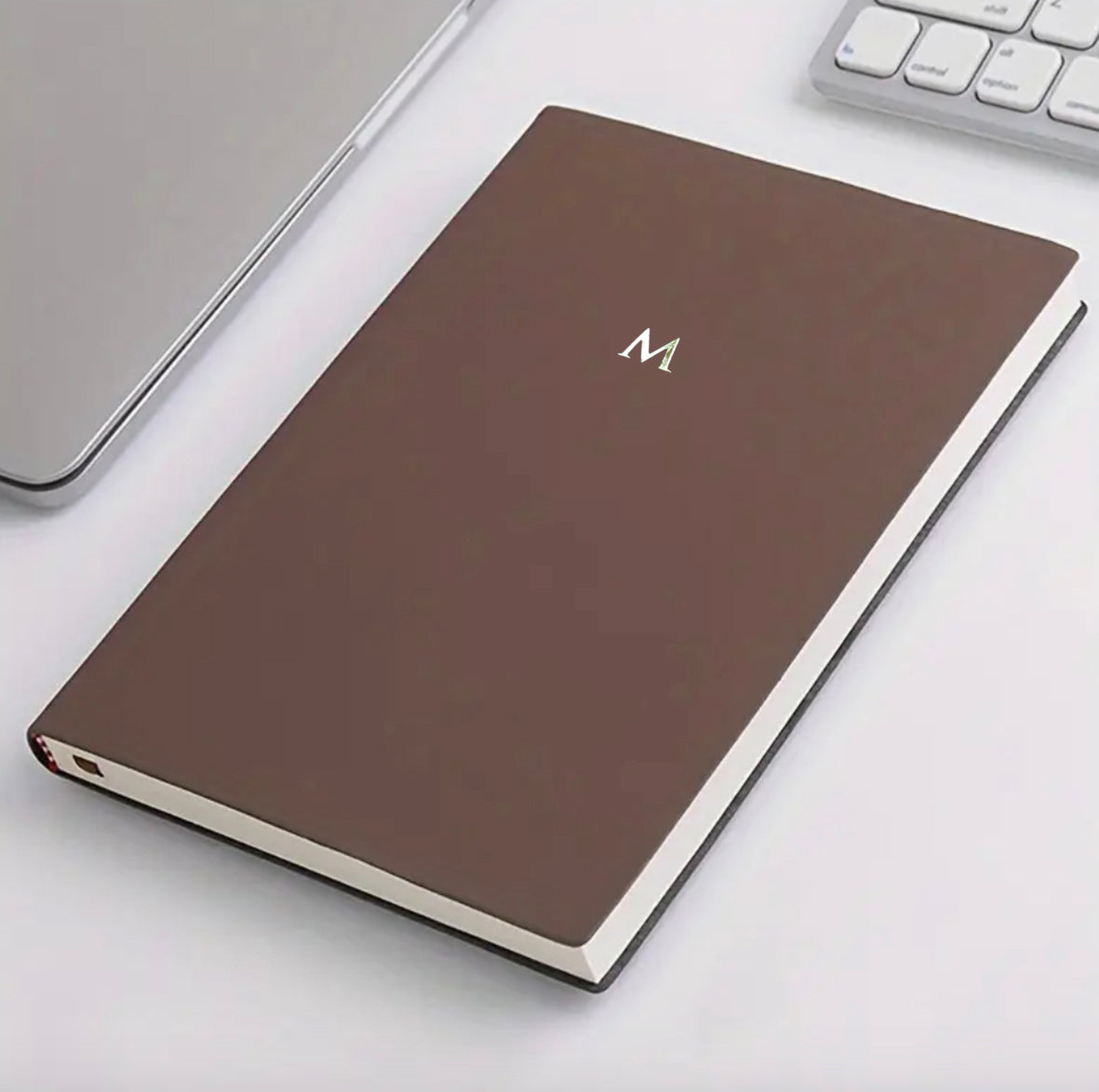 Soft Notebook with Initial