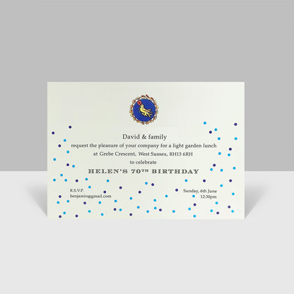 Events Invitation with Envelopes