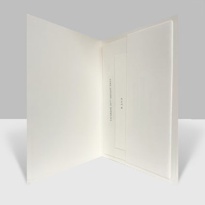 Pocket Invitation with Matching Envelopes