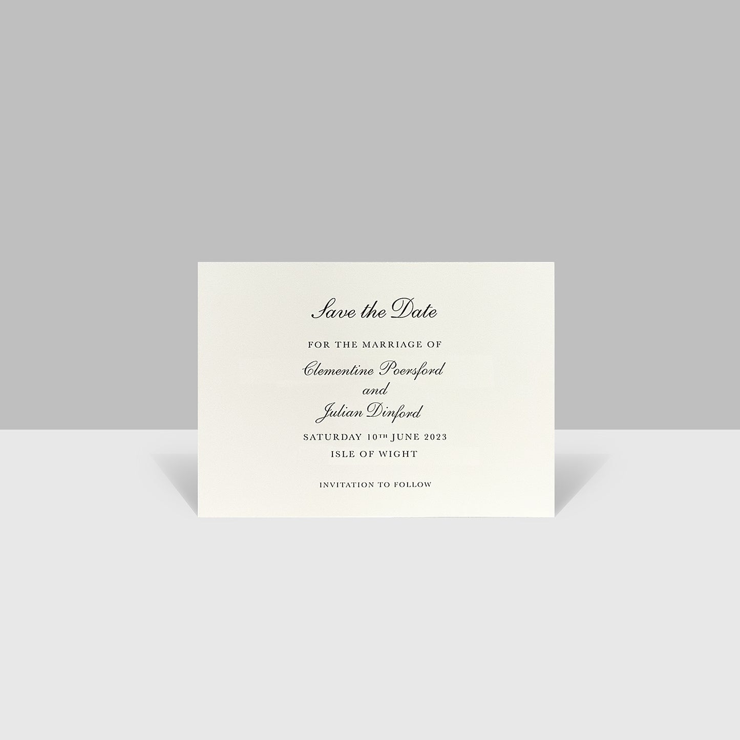 Save the Date Cards with Matching Envelopes