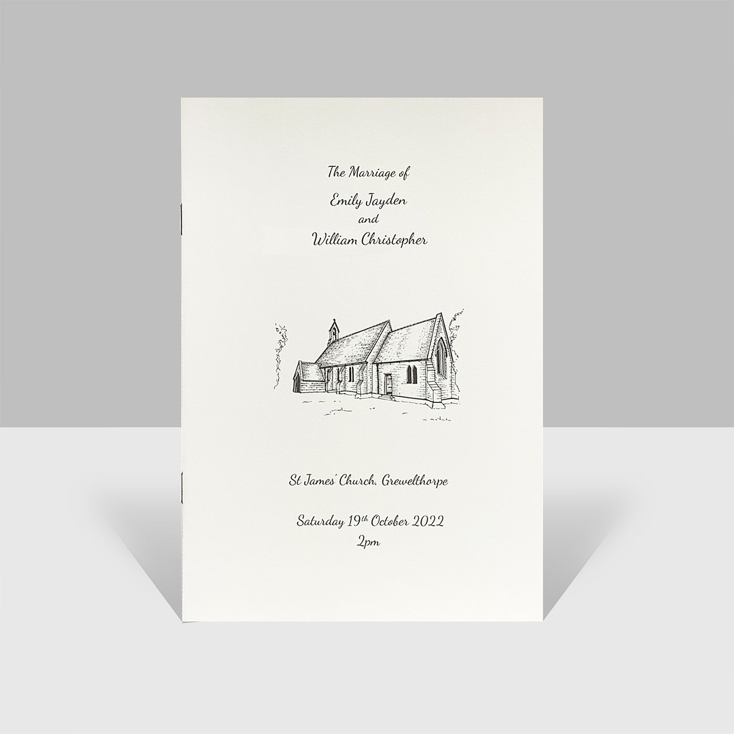A5 Service Booklet