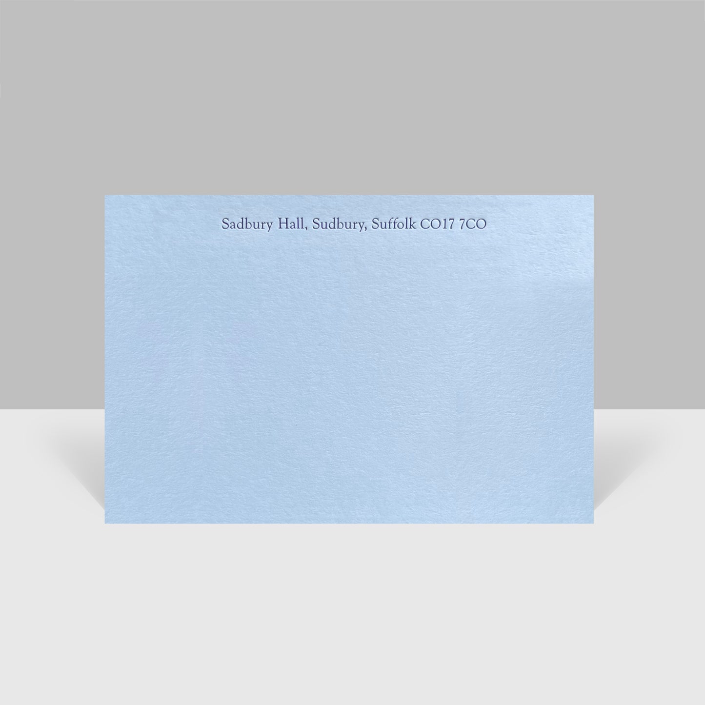 Blue Correspondence Cards with Envelopes
