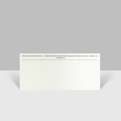 With Compliment Slip