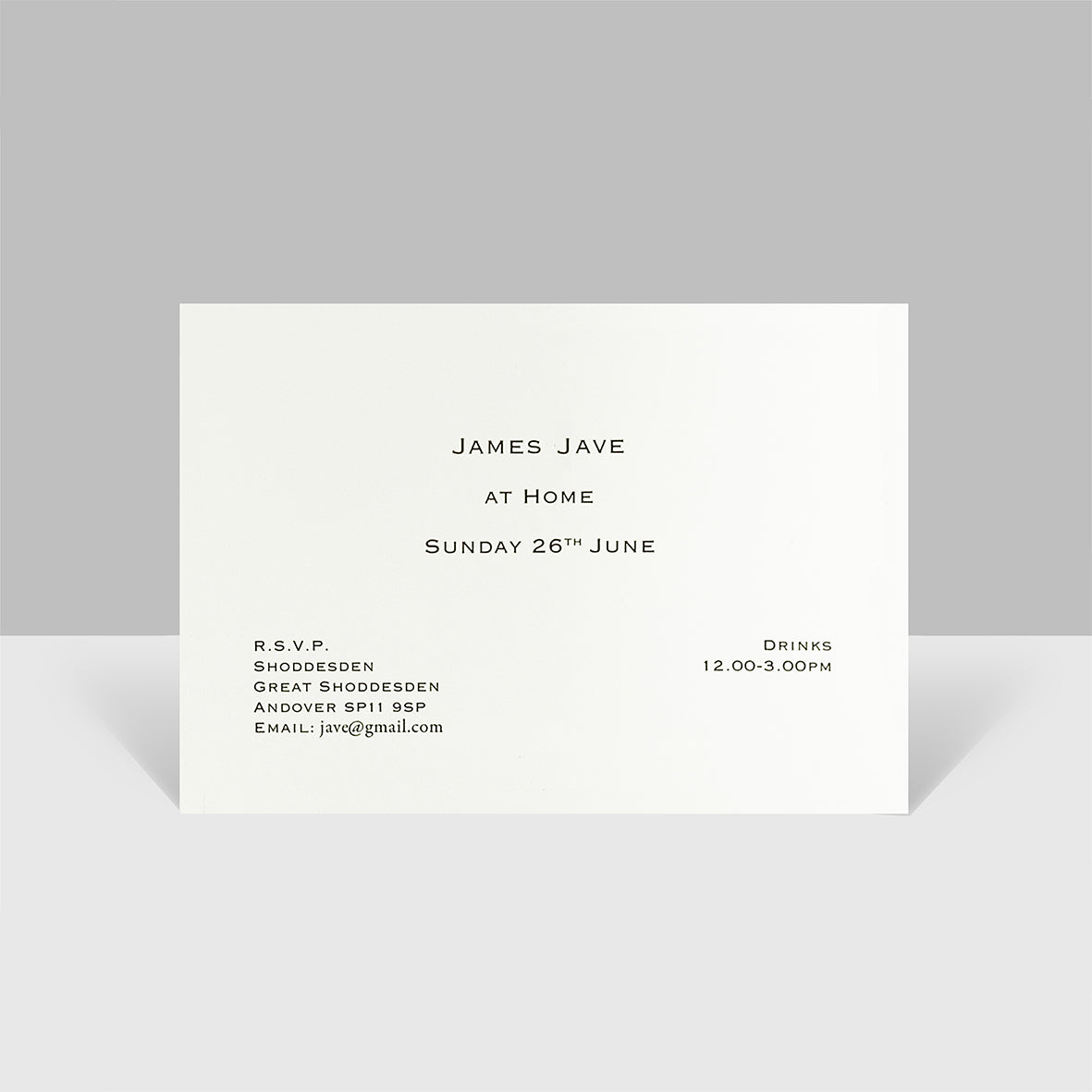 at Home Cards with Matching Envelopes