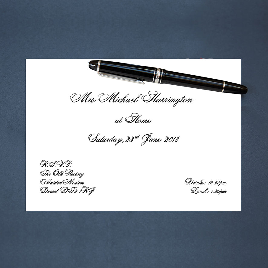 at Home Cards with Matching Envelopes