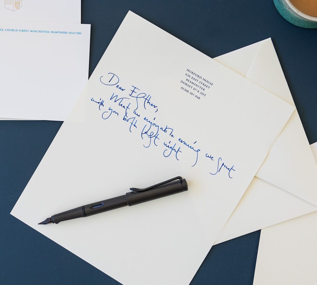 How to write the perfect thank you letter - Pollyanna Harmsworth